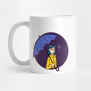 Coraline, star umbrella Mug